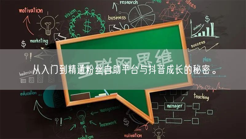从入门到精通粉丝自助平台与抖音成长的秘密。