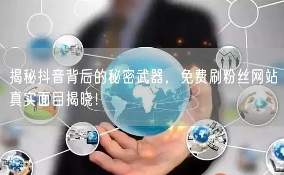 揭秘抖音背后的秘密武器，免费刷粉丝网站真实面目揭晓！